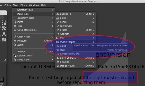 GIMP beta 2.9.7