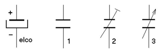 diverse condensatoren