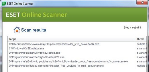 oktober 2012: resultaat eset online scanner..jpg
