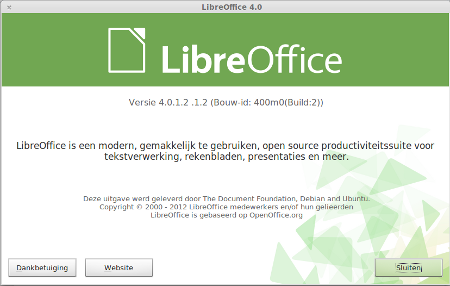 Libre Office 4.0.1.2