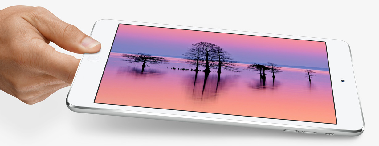 De iPad Mini 2 heeft nu Retina display.