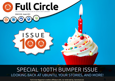 Het tijdschrift Full Circle is 100!